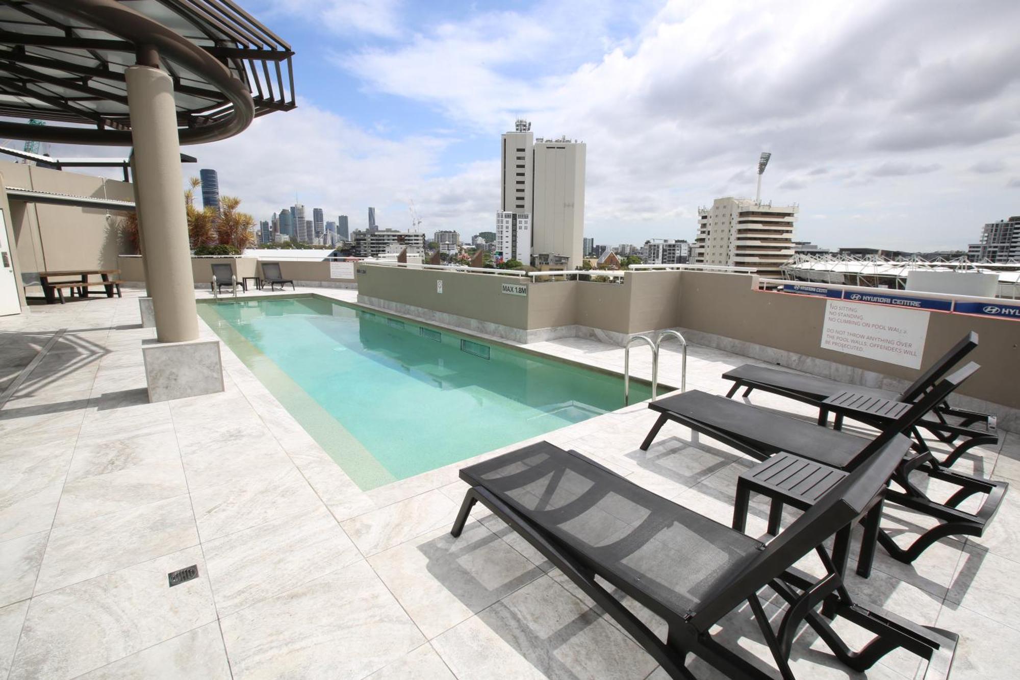 Gabba Central Apartments Brisbane Exteriér fotografie